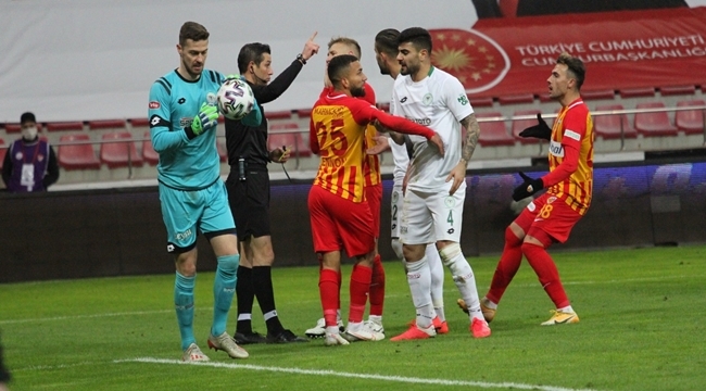KAYSERİSPOR'A RET