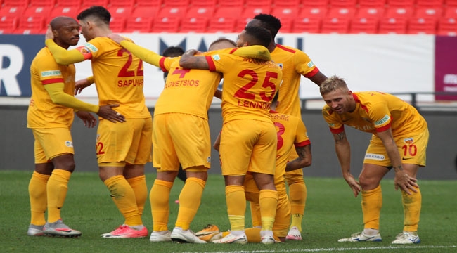 KAYSERİSPOR'DAN SON 3 HAFTADA BERABERLİK