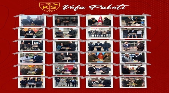 KAYSERİSPOR VEFA PAKETİNE BÜYÜK DESTEK VAR