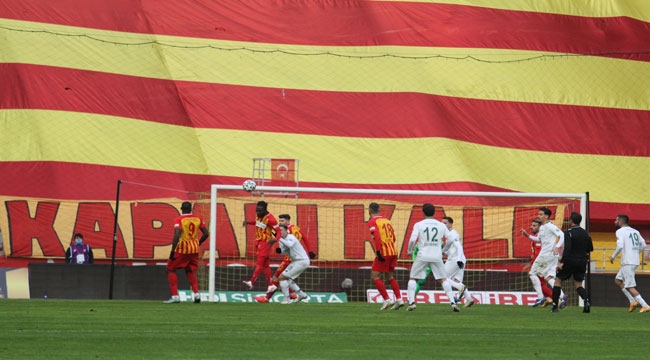 KAYSERİSPOR YIKILDI