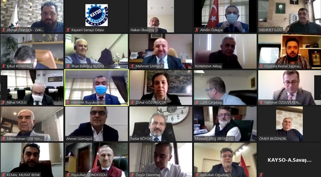 KAYSO YILIN SON MECLİS TOPLANTISINI YAPTI