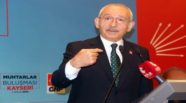 KILIÇDAROĞLU, KAYSERİ'DE MUHTARLARLA BULUŞTU