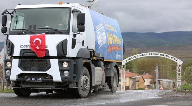 'KOCASİNAN'I GÜZELLEŞTİRMEYE DEVAM EDECEĞİZ'