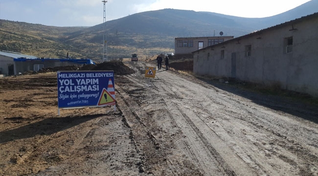 MELİKGAZİ'DEN KIRANARDI MAHALLESİ'NE YENİ YOL