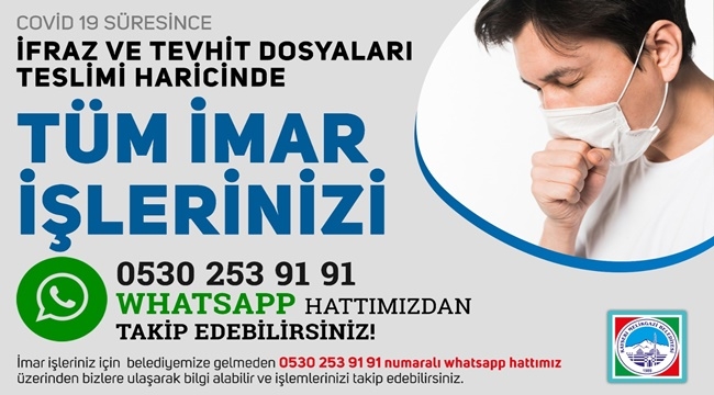 MELİKGAZİ İMAR'DAN WHATSAPP HATTI