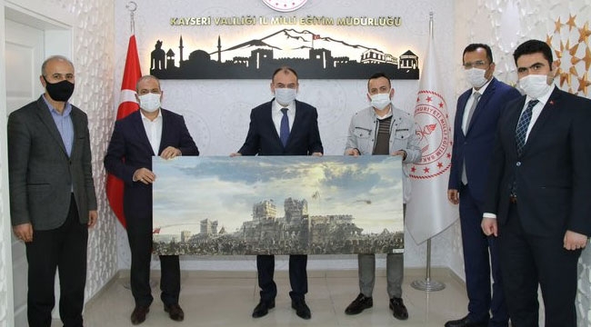 MÜDÜRLERDEN ÇANDIROĞLU'NA ZİYARET