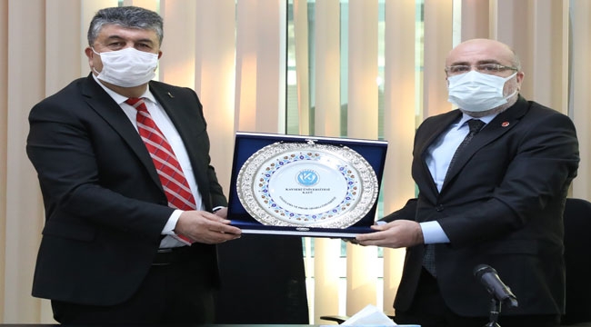 RAMAZAN POLAT'TAN KAYÜ'YE ZİYARET