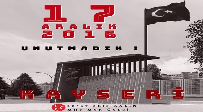 SERAP ŞULE KALIN'DAN ŞEHİTLERE ŞİİR