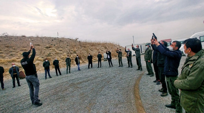 SİLAH KULLANMA EĞİTİMİ VERİLDİ