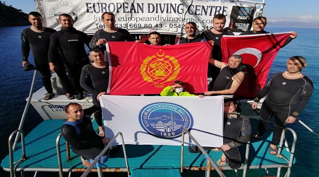 SUALTI ARAMA KURTARMA EKİPLERİ EĞİTİM ALDI