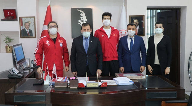 TOHM SPORCUSU KABAKCI'YI ZİYARET ETTİ