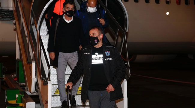 TRABZONSPOR KAFİLESİ KAYSERİ'YE GELDİ