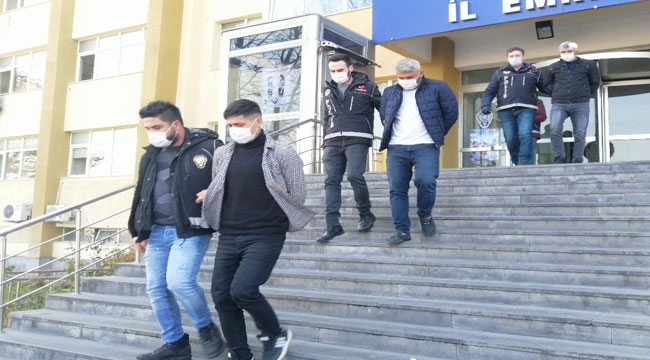 UYUŞTURUCU OPERASYONUNDA 4 GÖZALTI