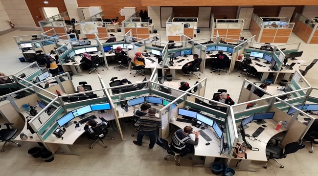 2 MİLYON 570 BİN ÇAĞRIYA YANIT VERİLDİ