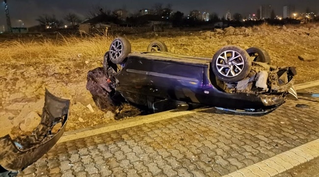 ARAÇ TAKLA ATTI: 1 YARALI