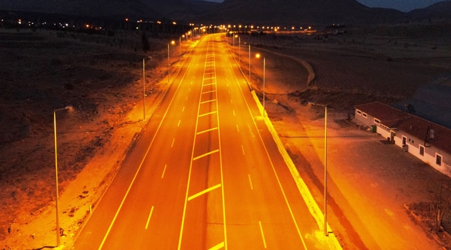 AYDINLATMA PROJESİNİN İLK ETABI TAMAMLANDI