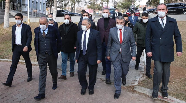 BAŞKAN BÜYÜKKILIÇ PINARBAŞI'NDA