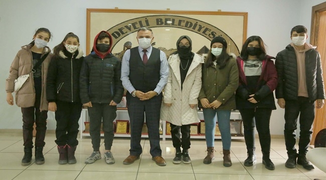 BAŞKAN CABBAR'A MAKAMINDA ZİYARET