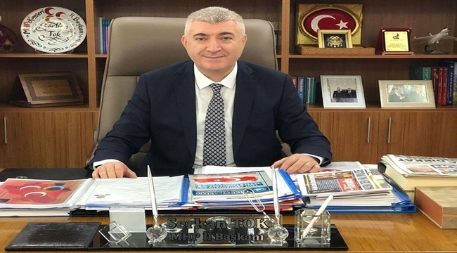 BAŞKAN TOK'TAN KUTLAMA MESAJI