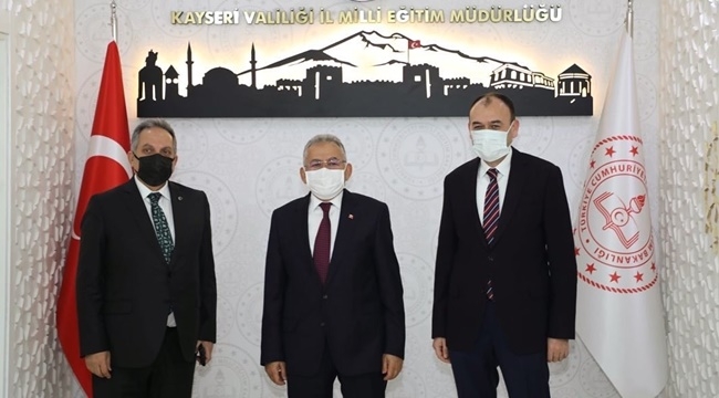 BAŞKANLAR, ÇANDIROĞLU'NU ZİYARET ETTİ