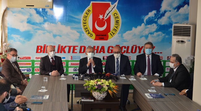 BAŞKANLAR CEMİYETTE BİR ARAYA GELDİ