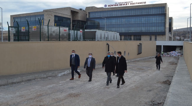 BENLİ, BÜNYAN'DA İNCELEMELERDE BULUNDU