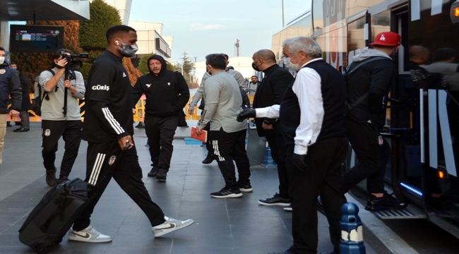 BEŞİKTAŞ KAFİLESİ KAYSERİ'YE AYAK BASTI