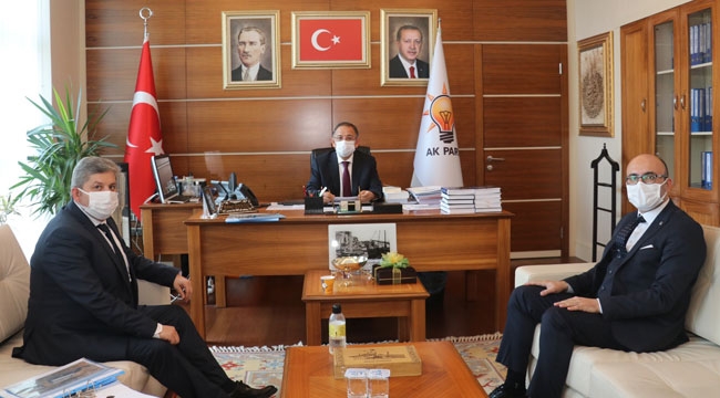 BÜNYAN HEYETİ, MEHMET ÖZHASEKİ'Yİ ZİYARET ETTİ