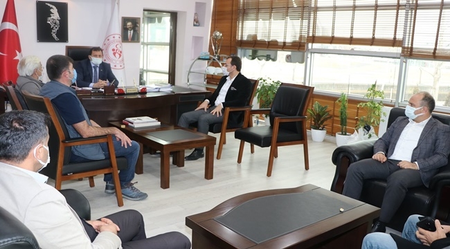 CENGİZ TOKSÖZ'DEN ZİYARET