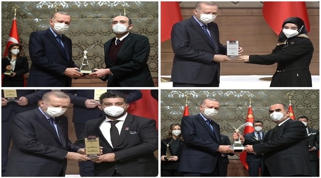 CUMHURBAŞKANI TARAFINDAN TEVDİ EDİLDİ