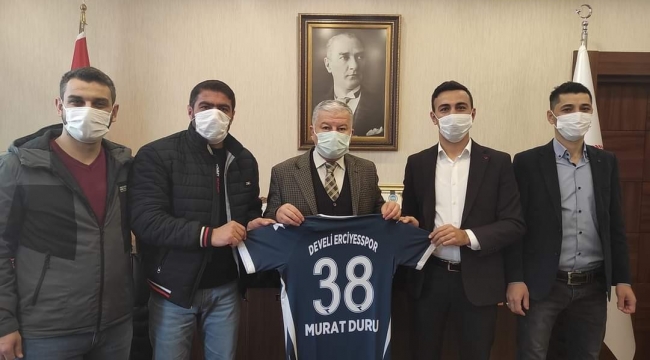 DEVELİ ERCİYESSPOR'DAN DURU'YA ZİYARET