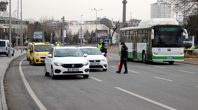 EKİPLER DENETİMLERE DEVAM ETTİ