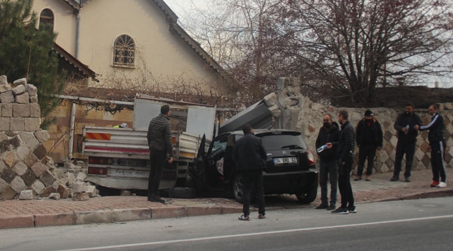 FECİ KAZA: 1 YARALI