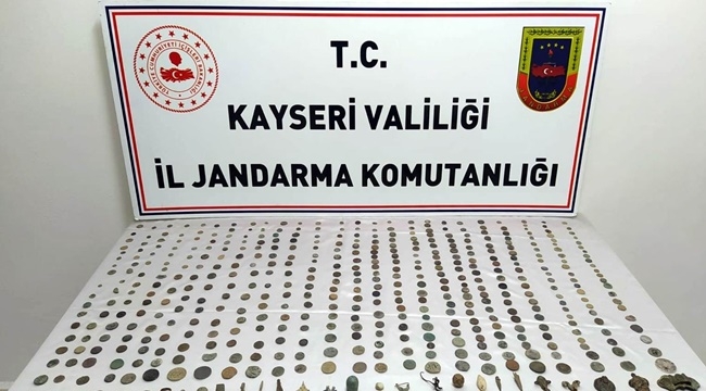 İŞ YERİNDE ARAMA: TARİHİ ESER ELE GEÇİRİLDİ