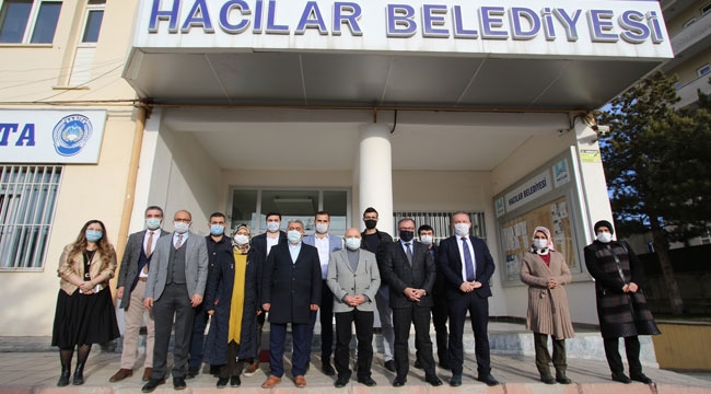 İSMAİL TAMER'DEN ÖZDOĞAN'A ZİYARET