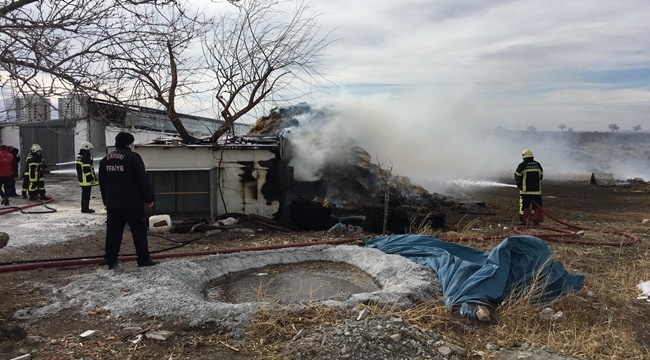 İTFAİYE MÜDAHALE ETTİ