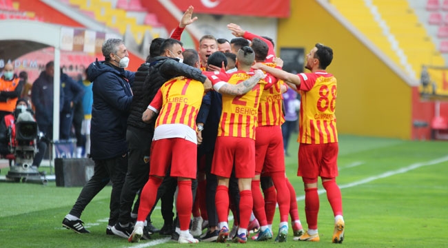KAYSERİSPOR'DA BÜYÜK SEVİNÇ