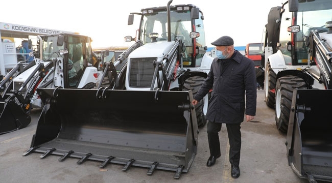 KOCASİNAN FİLOSUNA 27 ARAÇ TAKVİYESİ