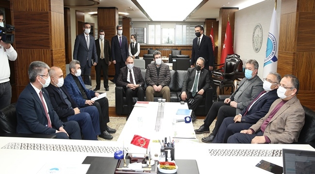 ÖZHASEKİ, BÜYÜKKILIÇ'I ZİYARET ETTİ