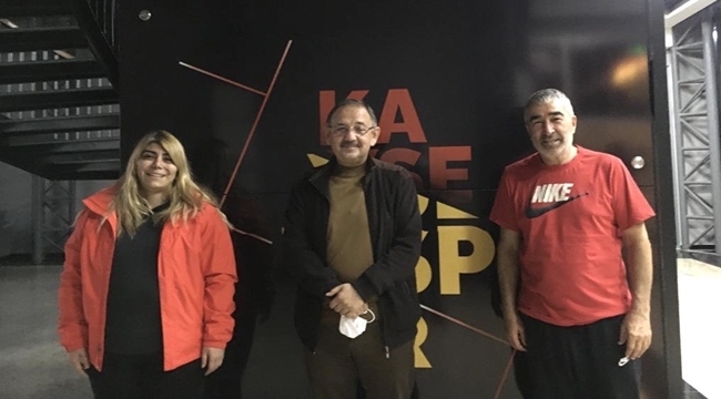 ÖZHASEKİ'DEN KAYSERİSPOR'A ZİYARET