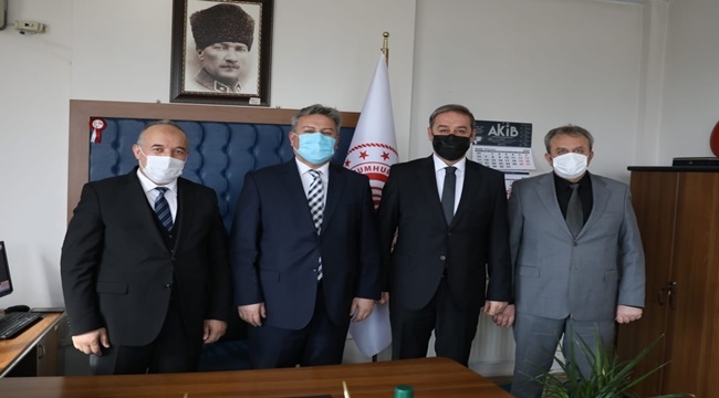 PALANCIOĞLU'NDAN GÜMRÜK MÜDÜRLÜĞÜ'NE ZİYARET