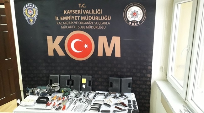 SİLAH OPERASYONU: 2 GÖZALTI