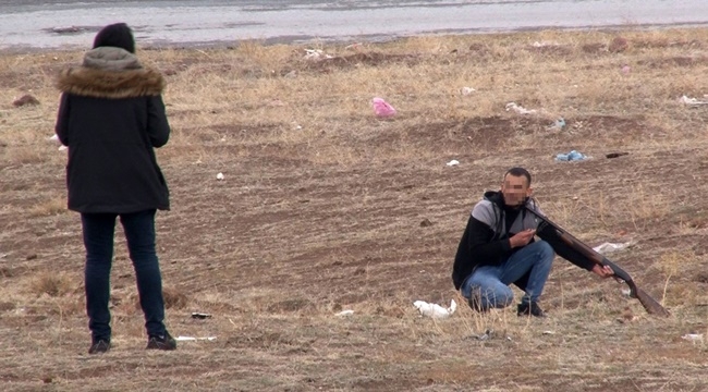 TÜFEKLİ ŞAHSI ÖZEL HAREKAT YAKALADI