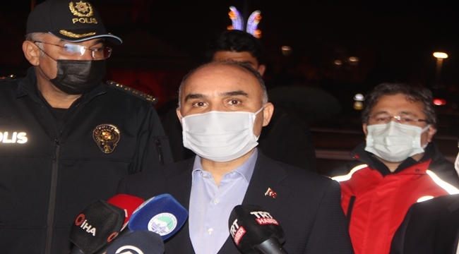 VALİ GÜNAYDIN, DENETİM YERLERİNİ ZİYARET ETTİ