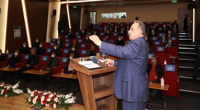 YALÇIN: '2021 YILI PROJE VE YATIRIMLAR YILI OLACAK'