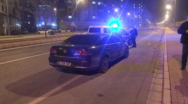 20 DAKİKA KOVALAMACA SONUNDA KENDİNİ VURDU