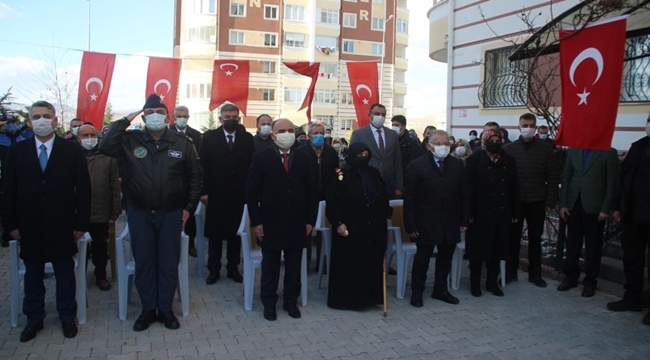 ANNESİNİN YAŞADIĞI BİNAYA ŞEHİDİN İSMİ VERİLDİ