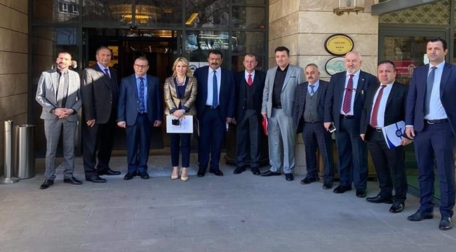 AYDEMİR ANKARA'DA ESNAFIN SORUNLARINI DİLE GETİRDİ