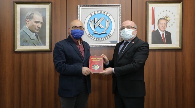 BAŞKAN CINGI'DAN KAYÜ REKTÖRÜ'NE ZİYARET