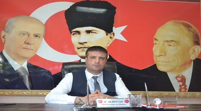 BAŞKAN DOĞAN'DAN KANDİL KUTLAMASI